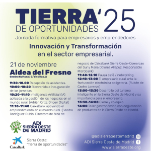 Tierra de Oportunidades 2025. Jornada formativa para empresarios y emprendedores